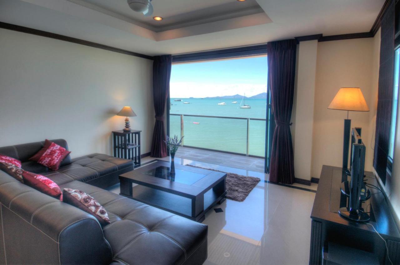 Emerald Beach-Front Apartments Fishermans Village Ko Samui Exterior foto
