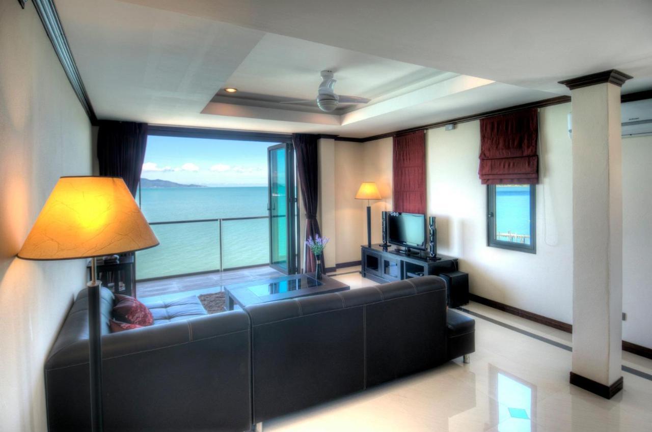 Emerald Beach-Front Apartments Fishermans Village Ko Samui Exterior foto