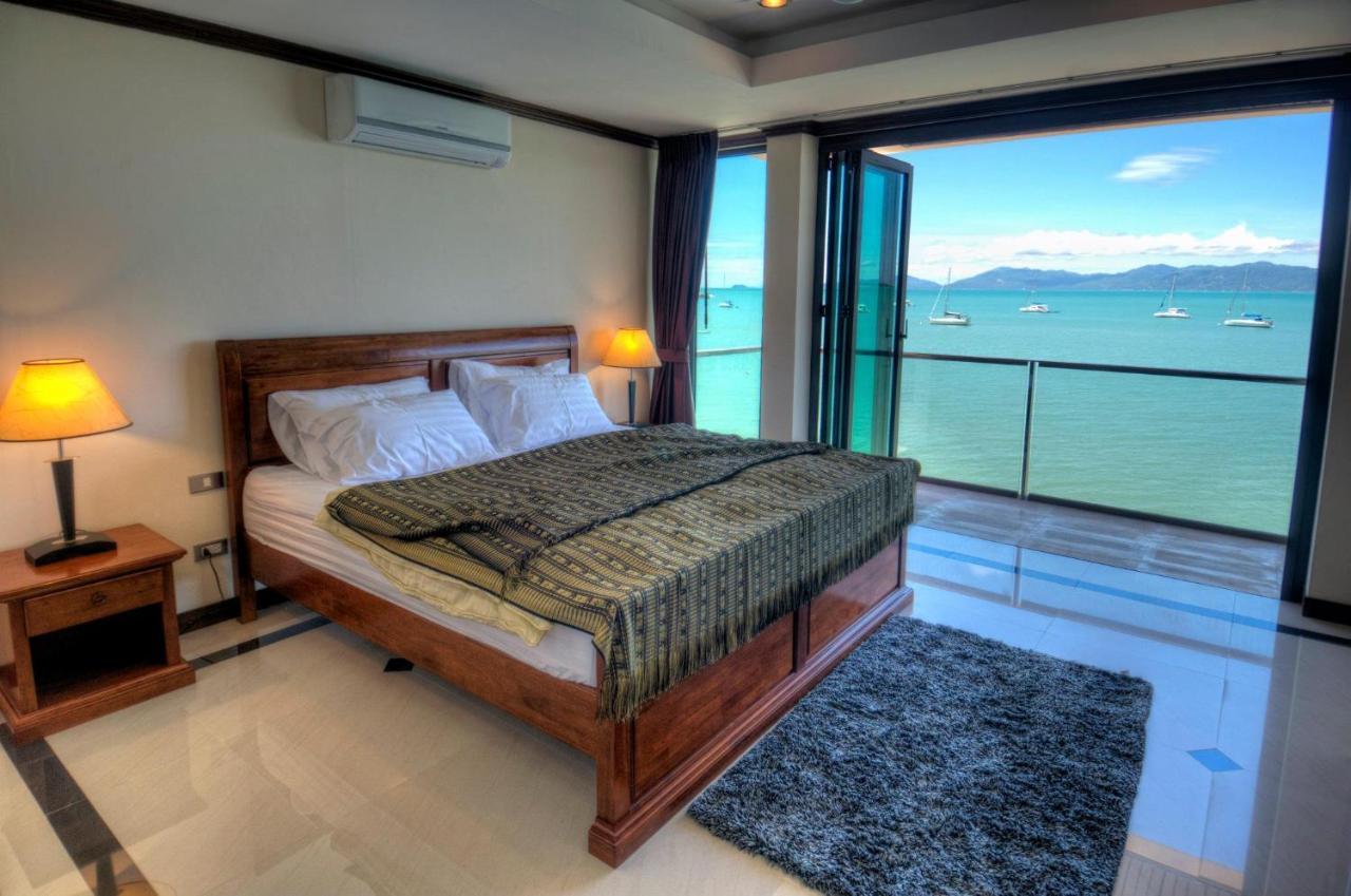 Emerald Beach-Front Apartments Fishermans Village Ko Samui Exterior foto
